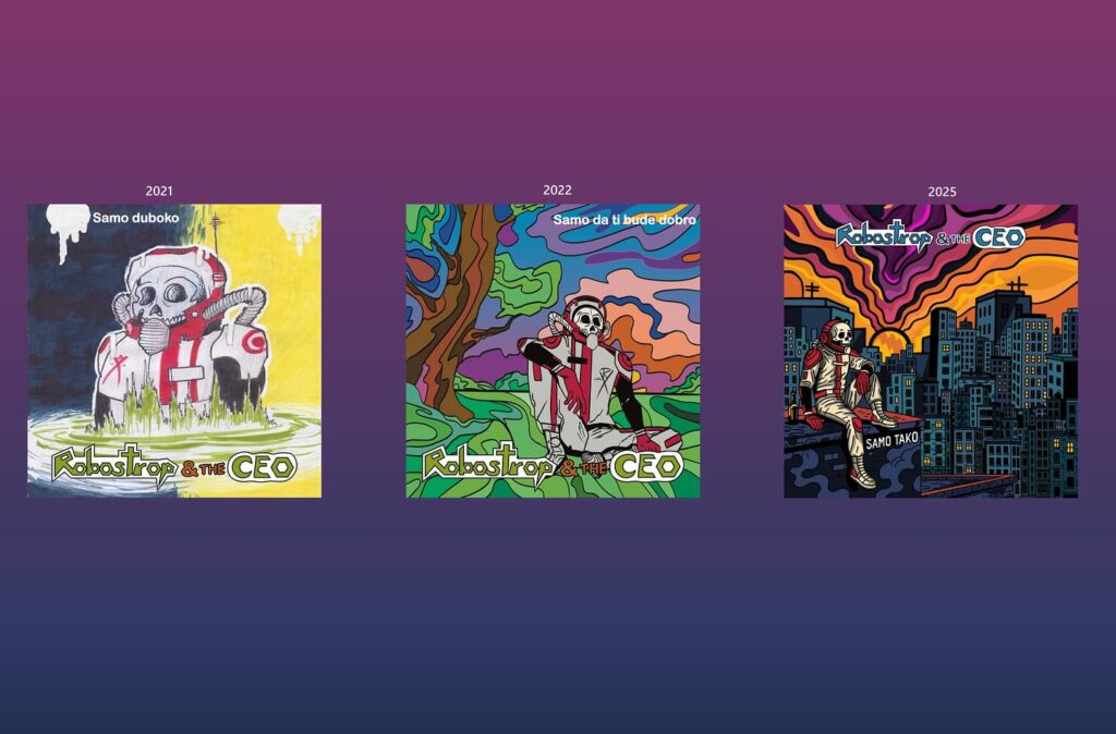 robostrop & the ceo diskografija benda