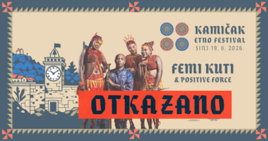 femi kuti otkazao nastup u sinju na Kamičak Etno Festivalu