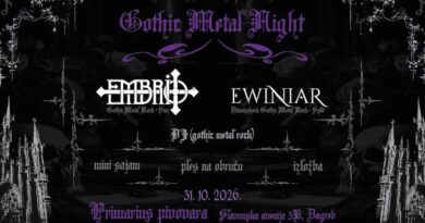Embrio se vraća u Zagreb na Halloween koncert